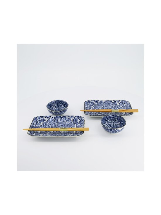Tokyo Design Studio - Aizome Tako Karakusa -sushisetti 6-osainen - BLUE/WHITE | Stockmann - photo 4