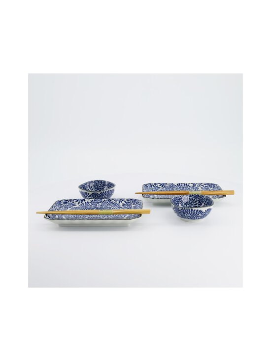 Tokyo Design Studio - Aizome Tako Karakusa -sushisetti 6-osainen - BLUE/WHITE | Stockmann - photo 5