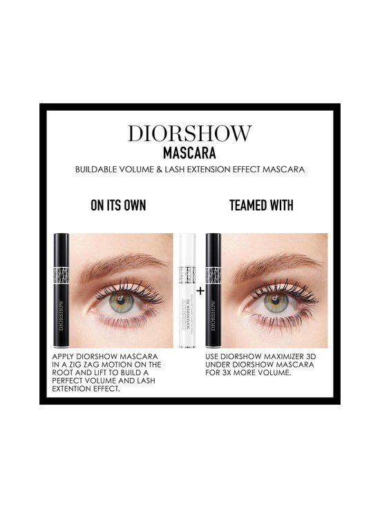DIOR - Diorshow Waterproof Mascara -ripsiväri - 090 BLACK - photo 3 DIOR - Diorshow Waterproof Mascara -ripsiväri - 090 BLACK | Stockmann - photo 3