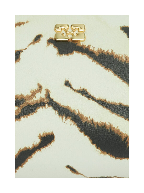 Ganni - Bou Make Up Pouch Grained -meikkilaukku - EGRET | Stockmann - photo 4