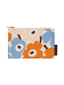Marimekko - Kaika Mini Unikko -kosmetiikkalaukku - 841 OFF WHITE,SAFFRON YELLOW,SKY B | Stockmann