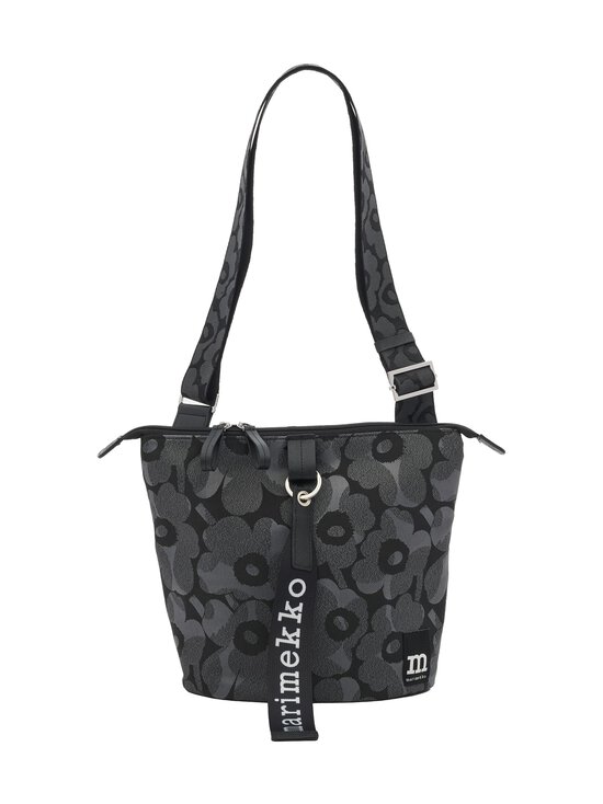 Marimekko - Carry All Unikko -olkalaukku - 991 GREY, DARK GREY | Stockmann - photo 1