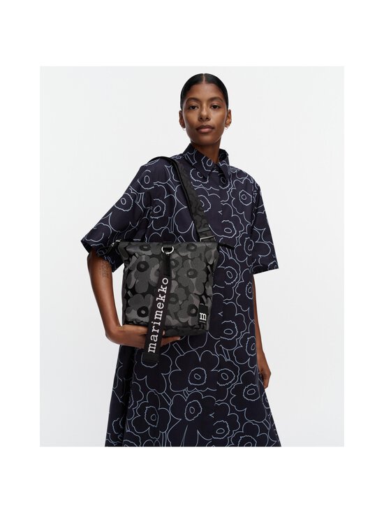 Marimekko - Carry All Unikko -olkalaukku - 991 GREY, DARK GREY | Stockmann - photo 4