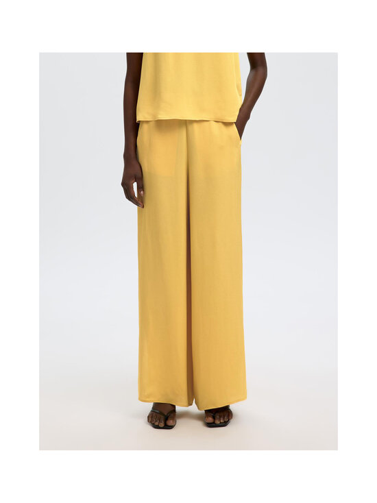Selected - Püksid SlfLaura High Waist Slit - OCHRE | Stockmann - photo 5