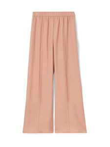 Rodebjer - Ezra Crop Full Length -leveälahkeiset housut - 6066 ANTIQUE PINK | Stockmann