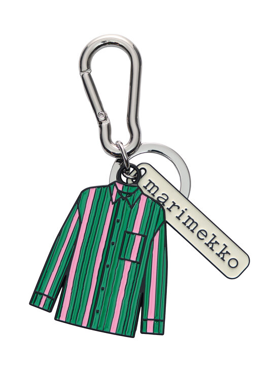 Marimekko - Vekku Kioski -avaimenperä - 630 GREEN, LIGHT PINK | Stockmann - photo 1