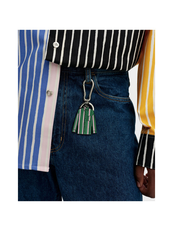 Marimekko - Vekku Kioski -avaimenperä - 630 GREEN, LIGHT PINK | Stockmann - photo 2