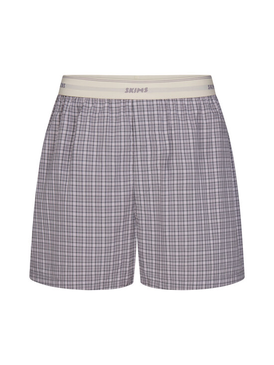 SKIMS - Cotton Poplin Logo -alushousut - FULL MOON CHECK | Stockmann - photo 1