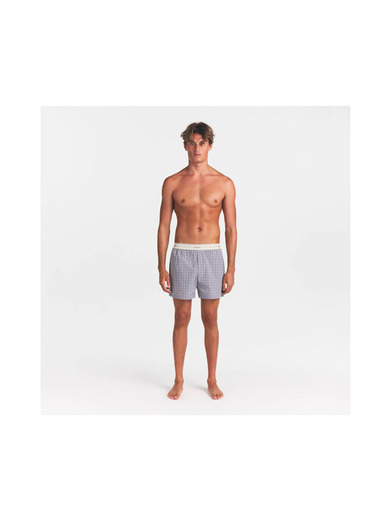 SKIMS - Cotton Poplin Logo -alushousut - FULL MOON CHECK | Stockmann - photo 2