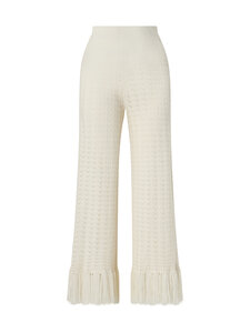 Malina - Alycia Fringe -neulehousut - 10096 WHITE | Stockmann