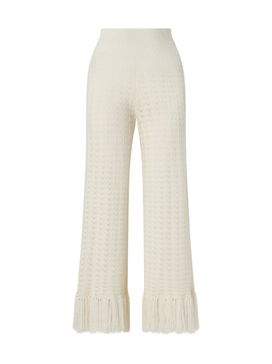 Malina - Alycia Fringe -neulehousut - 10096 WHITE | Stockmann - photo 1