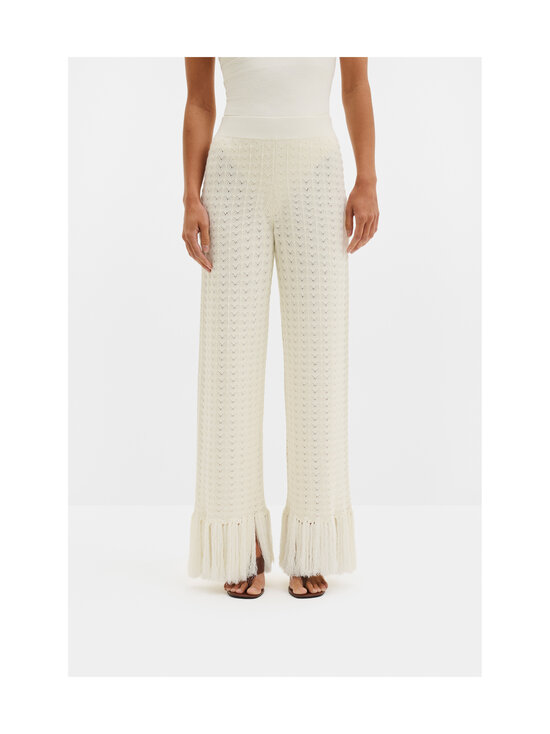 Malina - Alycia Fringe -neulehousut - 10096 WHITE | Stockmann - photo 2