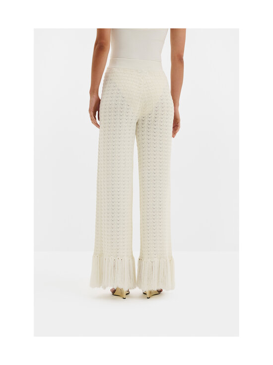 Malina - Alycia Fringe -neulehousut - 10096 WHITE | Stockmann - photo 3