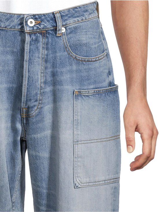 Kenzo - Cargo Monkey Fit -farkut - MEDIUM STONE BLUE DENIM | Stockmann - photo 5