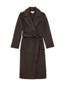 Reiss - Rene Long Blindseam -villakangastakki - 25 MOCHA BROWN | Stockmann