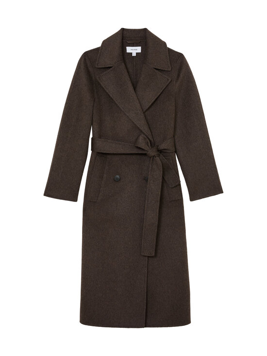 Reiss - Rene Long Blindseam -villakangastakki - 25 MOCHA BROWN | Stockmann - photo 1