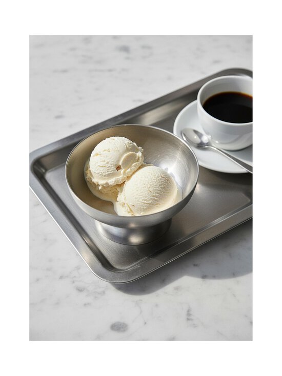 Ferm Living - Tumbled Ice Cream -jälkiruokakulho - TUMBLED STAINLESS STEEL | Stockmann - photo 3