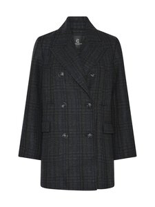 BRUUNS BAZAAR - Azalea Abella jacket -villasekoitetakki - DARK CHECK BRUUNS BAZAAR - Azalea Abella jacket -villasekoitetakki - DARK CHECK | Stockmann