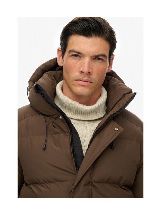 Superdry - Hooded 5 Baffle -toppatakki - H1D SLATE BROWN - photo 3 Superdry - Hooded 5 Baffle -toppatakki - H1D SLATE BROWN | Stockmann - photo 3