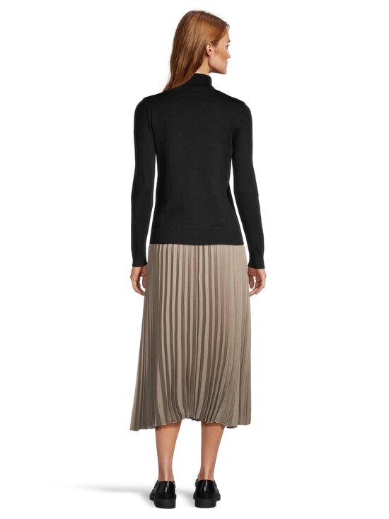 NOOM - Riia Rollneck -neulepusero - BLACK - photo 3 NOOM - Riia Rollneck -neulepusero - BLACK | Stockmann - photo 3