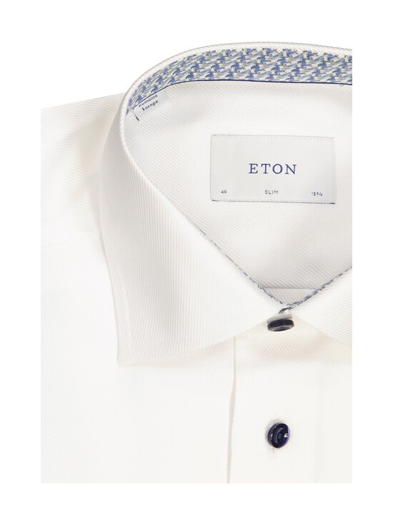 Eton - Slim Fit Geometric Effect Textured krekls ar apkakli - 00 WHITE - photo 2 Eton - Slim Fit Geometric Effect Textured krekls ar apkakli - 00 WHITE | Stockmann - photo 2