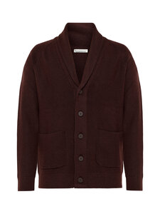 Knowledge Cotton Apparel - Merino-neuletakki - 1487 CHOCOLATE TORTE | Stockmann