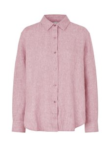 Samsoe Samsoe - Saloves-pellavapaitapusero - CLR001395 ORCHID HAZE MEL. | Stockmann