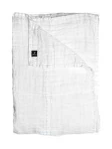 Himla - Hannelin linen bed spread 260 x 260 cm - VALKOINEN | Stockmann