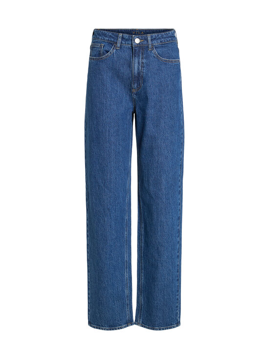 Vila - ViKelly High Waist Straight -farkut - MEDIUM BLUE DENIM DETAIL:WASH MBD 244 | Stockmann - photo 1