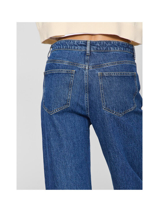 Vila - ViKelly High Waist Straight -farkut - MEDIUM BLUE DENIM DETAIL:WASH MBD 244 | Stockmann - photo 6