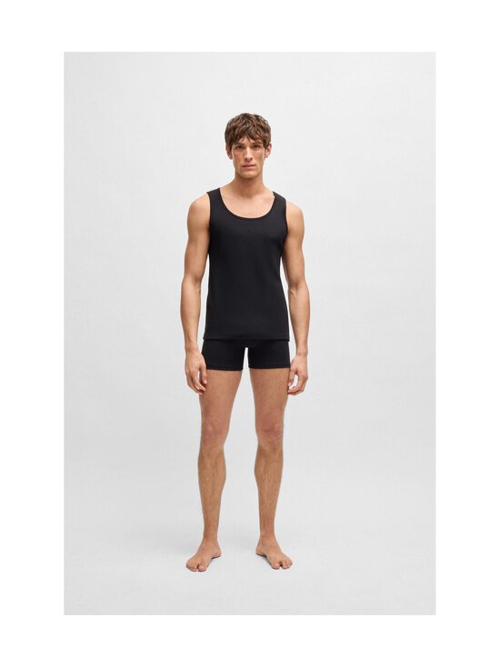 BOSS - TankTop RibClassic - aluspaita 3-pack - 001 BLACK | Stockmann - photo 2