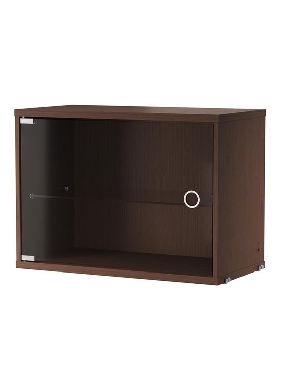 String Furniture - String-vitriinikaappi tumma tammi 58 x 30 cm - BROWN | Stockmann - photo 1