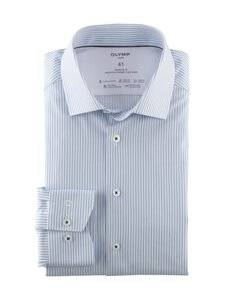 Olymp - Modern Fit Climate Control triiksärk - 11 BLUE/WHITE | Stockmann