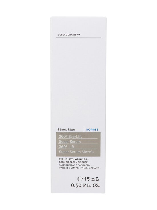 Korres - Black Pine 360° Eye-Lift Super Serum -silmänympärysseerumi - NOCOL | Stockmann - photo 2