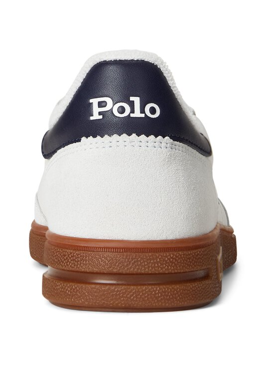 Polo Ralph Lauren - Bedford Low Top -nahkasneakerit - OFF WHITE/NAVY | Stockmann - photo 4
