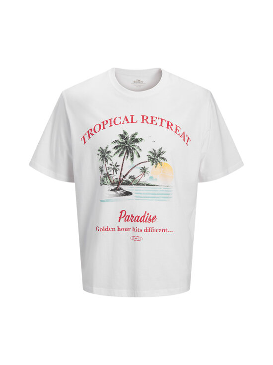 JACK & JONES junior - Tropical Surf T-krekls - BRIGHT WHITE DETAIL:W. TROPICAL | Stockmann - photo 1