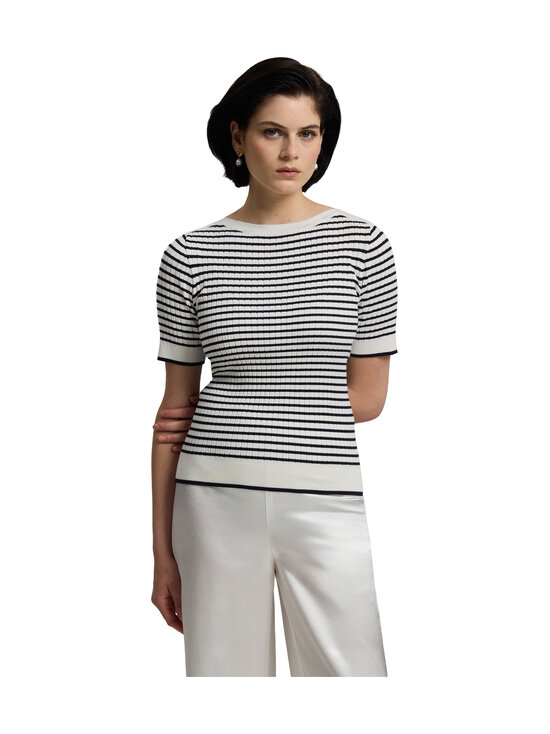 Andiata - Kasandra-neule - 003 WHITE/BLUE STRIPE | Stockmann - photo 1