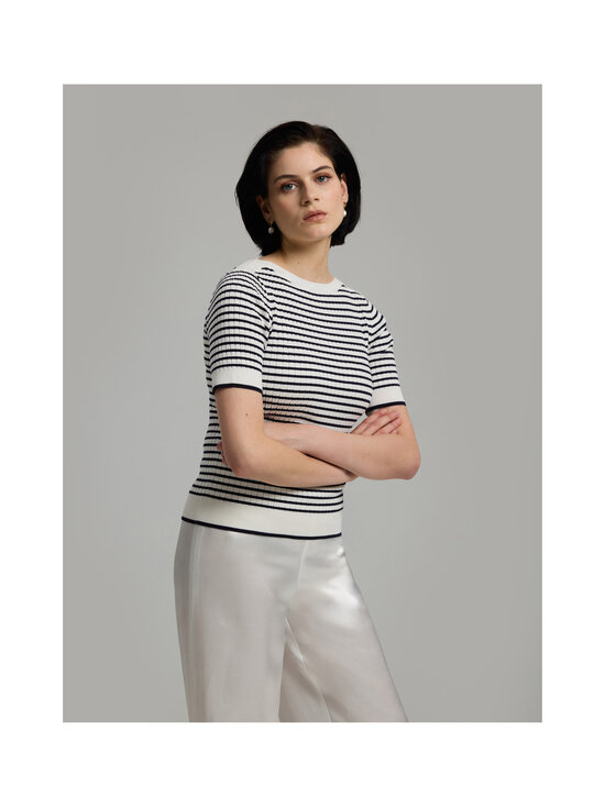 Andiata - Kasandra-neule - 003 WHITE/BLUE STRIPE | Stockmann - photo 2