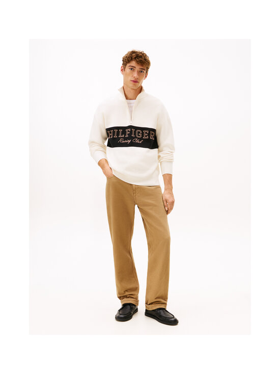 Tommy Hilfiger - Modern Athleisure Zip Mock Neck -neule - Z00 IVORY PETAL | Stockmann - photo 3