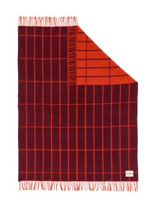 Marimekko - Tiiliskivi-huopa - 430 PLUM, ORANGE RED | Stockmann