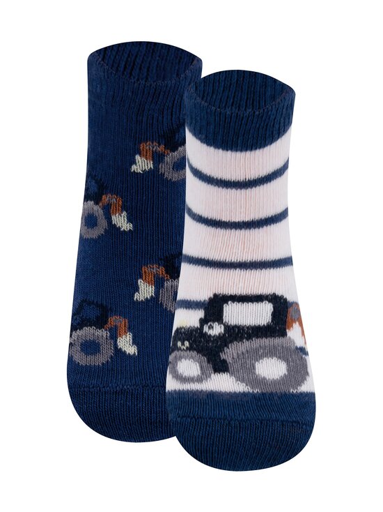Ewers - GOTS Tractor Socks 2-pack - 1 STRIPED/BLUE - photo 1 Ewers - GOTS Tractor Socks 2-pack - 1 STRIPED/BLUE | Stockmann - photo 1