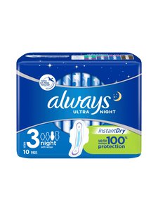Always - Ultra Day & Night -terveysside 10 kpl Always - Ultra Day & Night -terveysside 10 kpl | Stockmann
