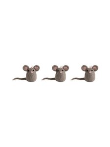 Én Gry & Sif - Pikkuhiiret -joulukoristeet 3 kpl - GREY | Stockmann