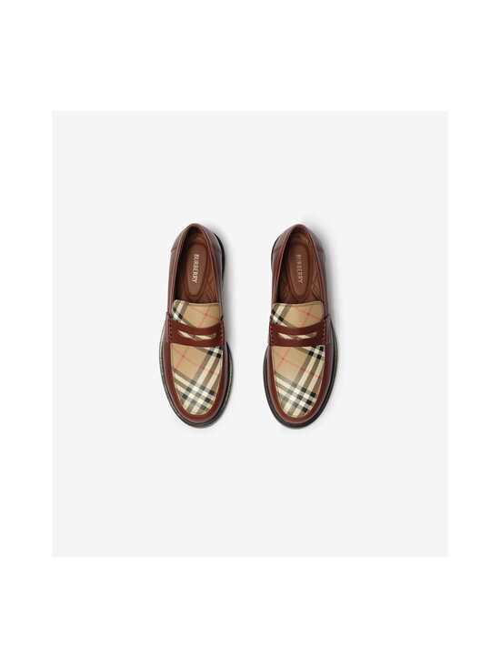 Burberry - Pembroke Check -loaferit - A1187 TOBACCO/ARCHIVE BEIG | Stockmann - photo 2