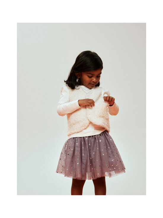 Name It - NmfTerana tilla svārki - LAVENDER GRAY AOP:SILVER FOIL | Stockmann - photo 3