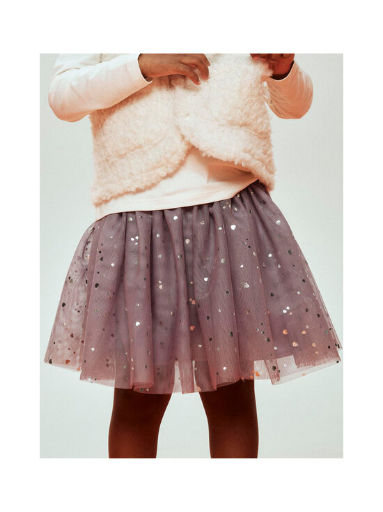 Name It - NmfTerana tilla svārki - LAVENDER GRAY AOP:SILVER FOIL | Stockmann - photo 4