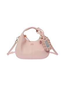 Ganni - Hobo Mini -laukku - 868 CHALK PINK | Stockmann