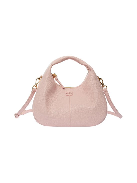 Ganni - Hobo Mini -laukku - 868 CHALK PINK | Stockmann - photo 2