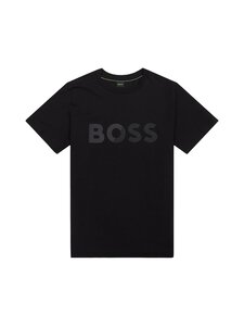BOSS - Tape Logo t-paita - 001 BLACK | Stockmann