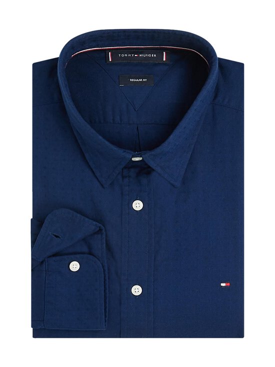 Tommy Hilfiger - Dobby Structure Regular Fit -kauluspaita - C7G PREPPY NAVY - photo 4 Tommy Hilfiger - Dobby Structure Regular Fit -kauluspaita - C7G PREPPY NAVY | Stockmann - photo 4